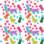 Bright Colored Easter Peeps Pattern Vinyl 12" x 12" - The Vinyl Haus
