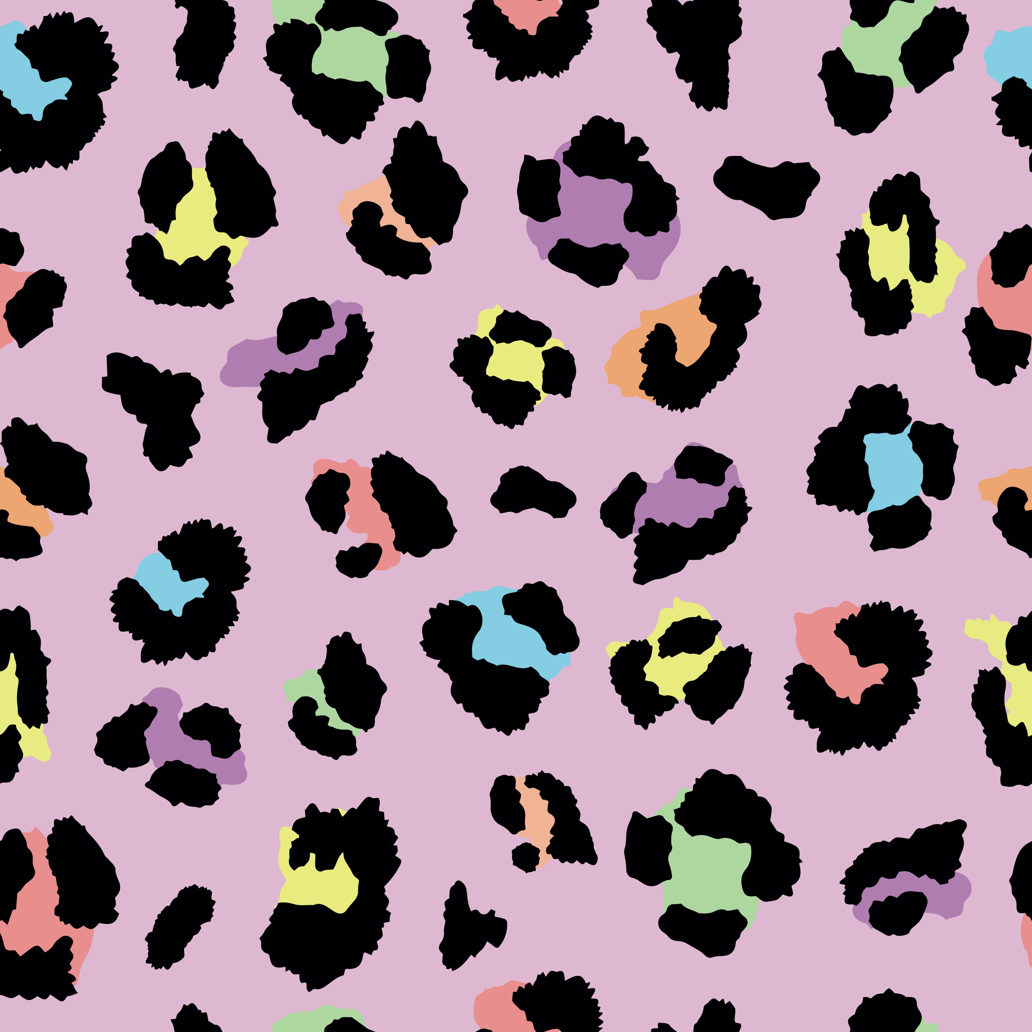 Pink Pastel Leopard Spots Pattern Vinyl 12" x 12" - The Vinyl Haus