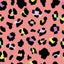 Peach Pastel Leopard Spots Pattern Vinyl 12" x 12" - The Vinyl Haus