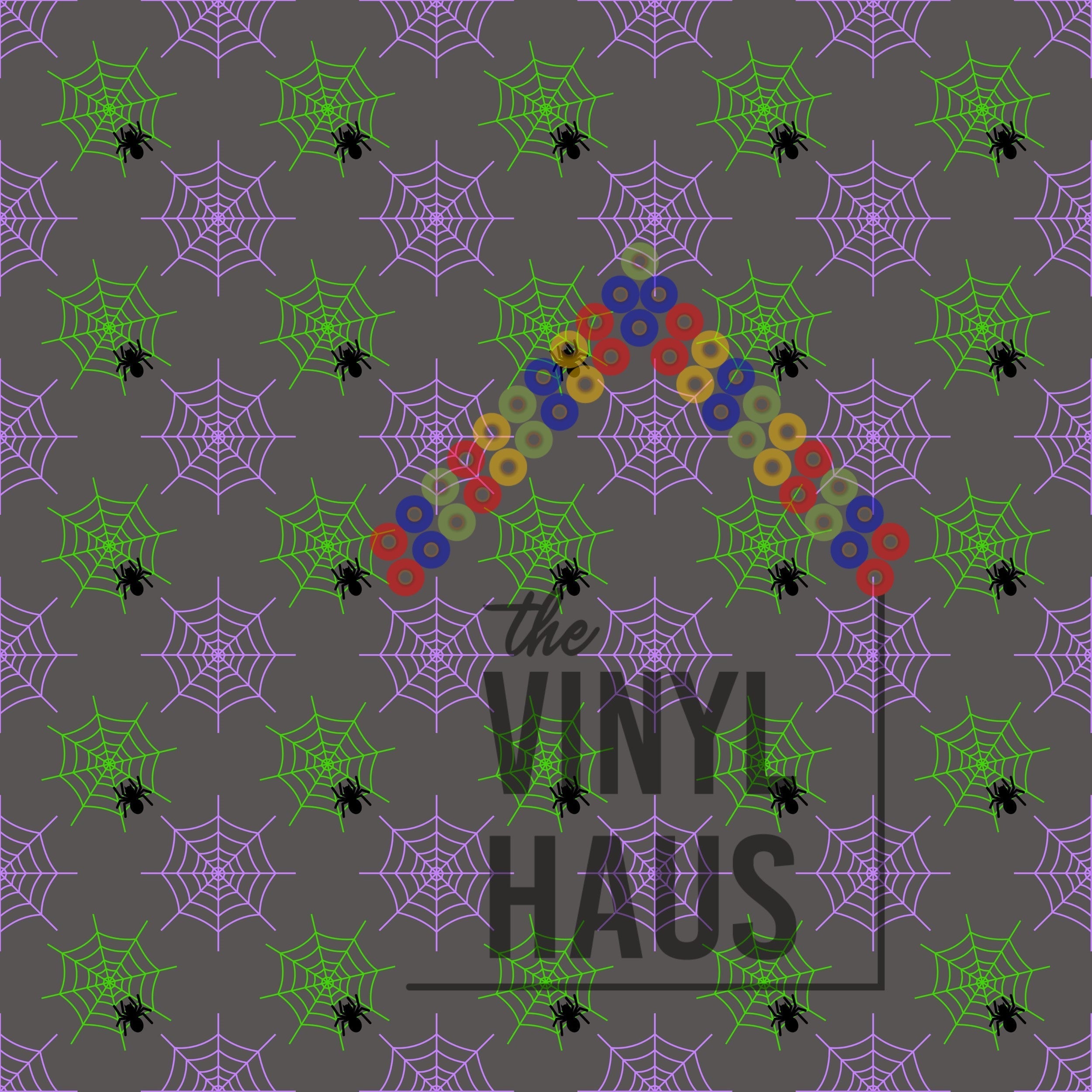 Spider Web Pattern Vinyl 12" x 12" - The Vinyl Haus Main image
