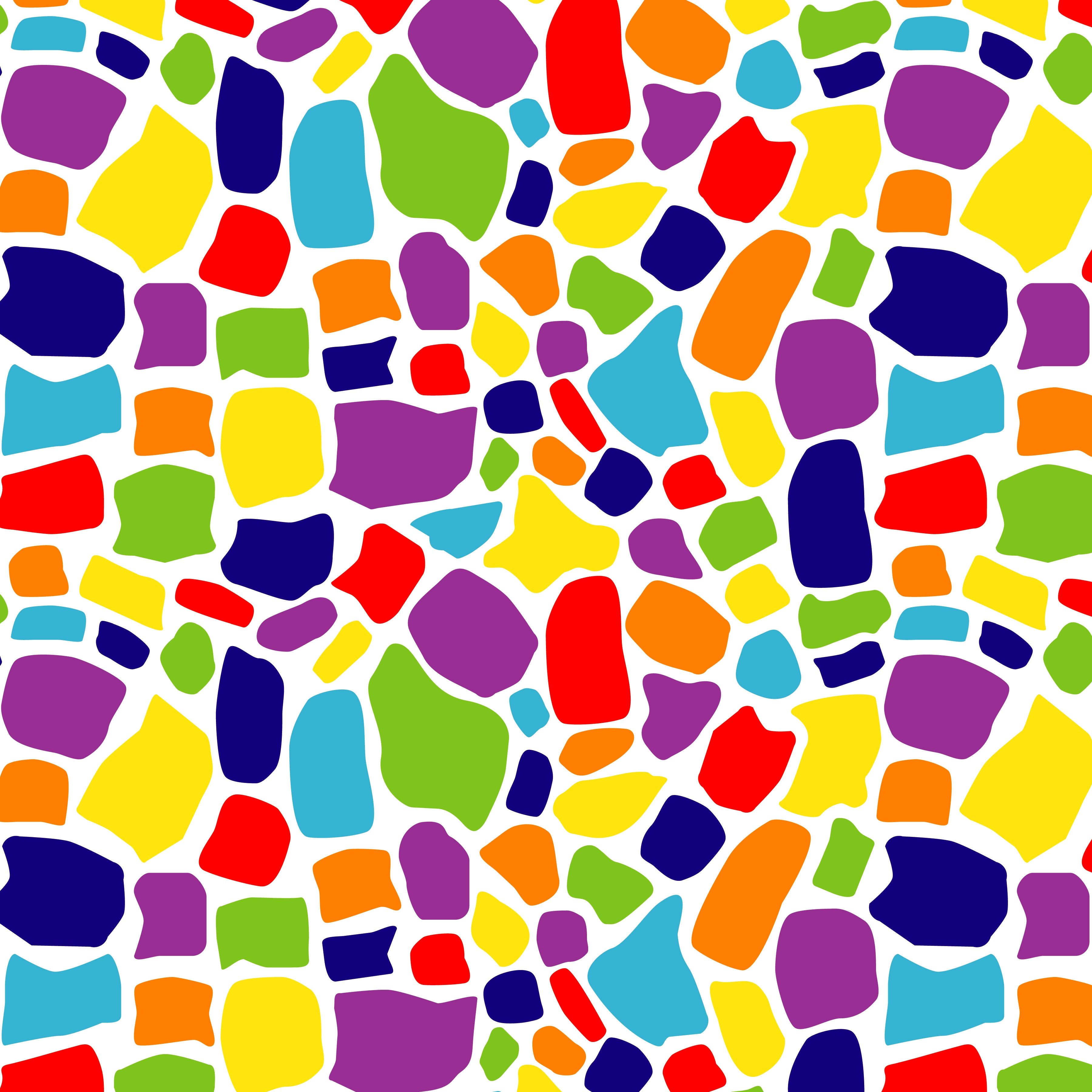 Rainbow Mosaic Pattern Vinyl 12" x 12" - The Vinyl Haus Main image