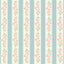 Shabby Chic Rose Wallpaper Stripes Pattern Vinyl 12" x 12" - The Vinyl Haus