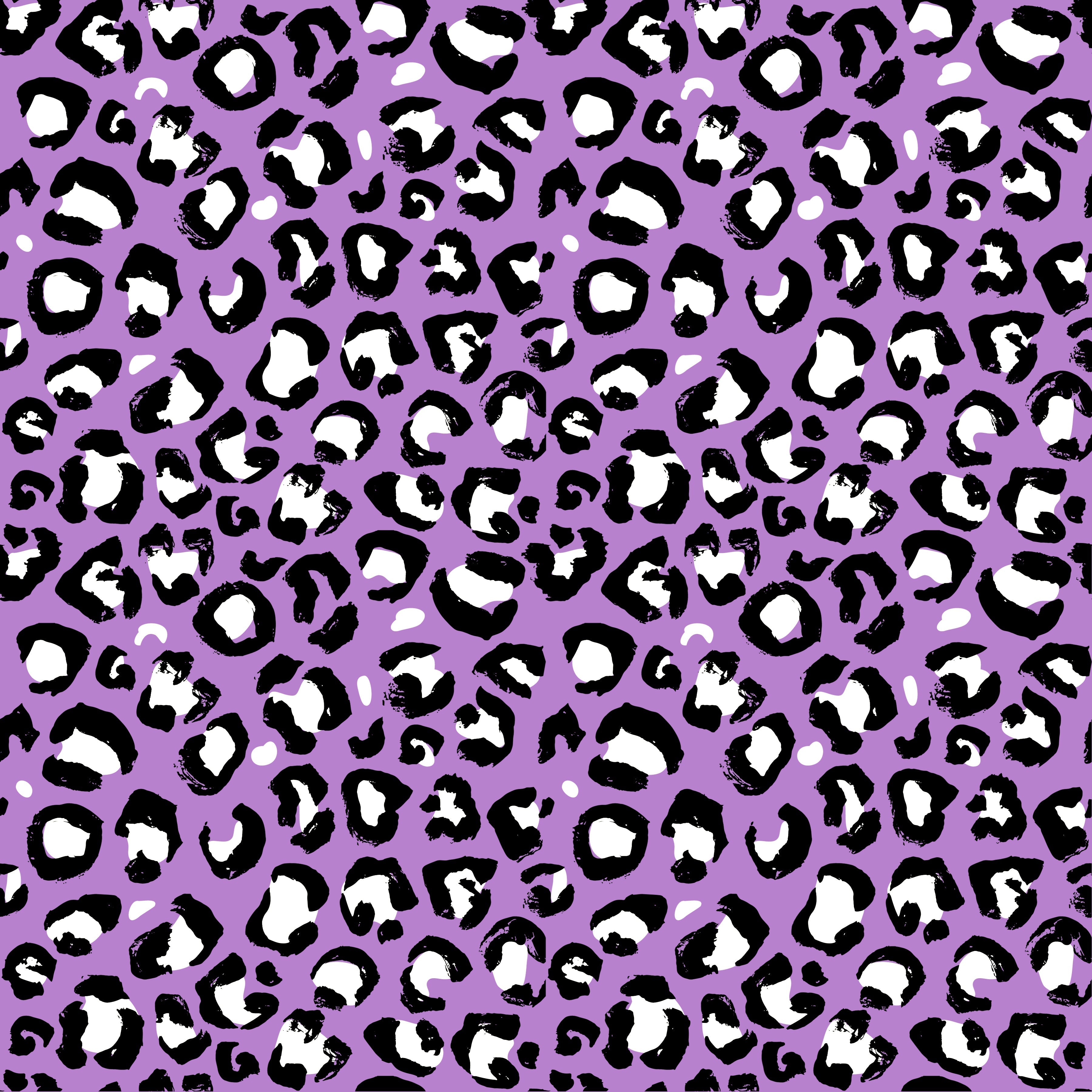 Lavender Cheetah Print Pattern Vinyl 12" x 12" - The Vinyl Haus
