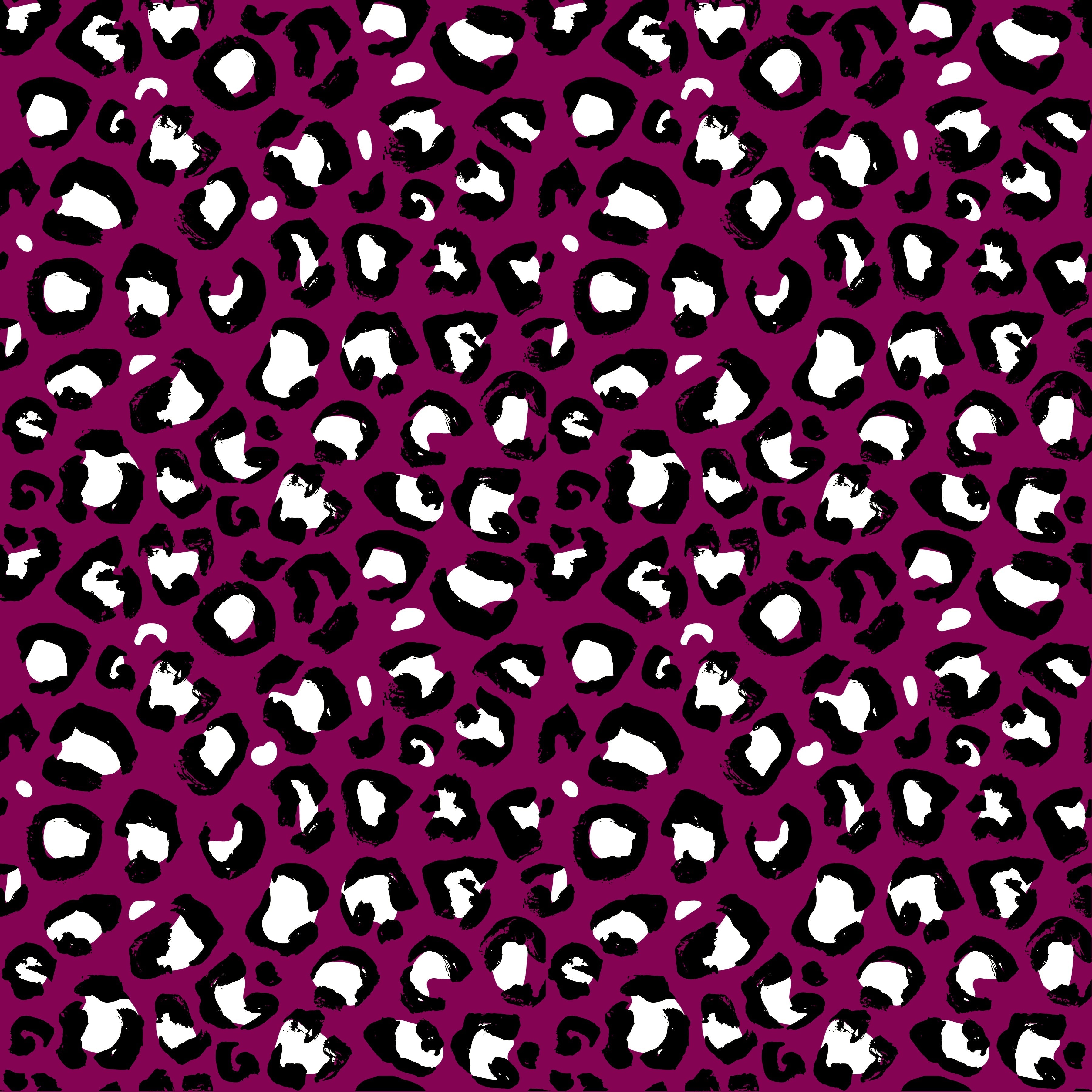 Burgundy Cheetah Print Pattern Vinyl 12" x 12" - The Vinyl Haus