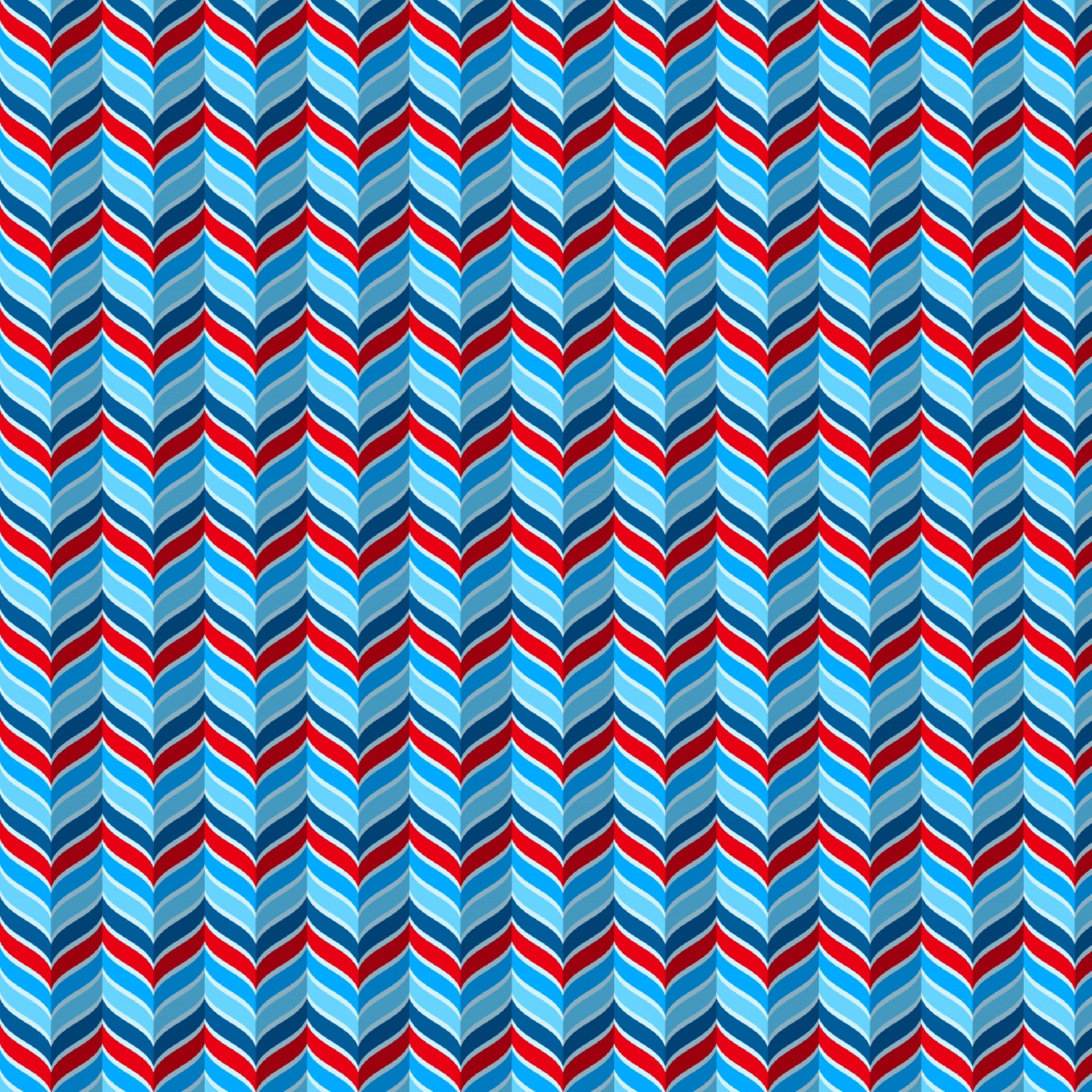 4th of July Chevron Pattern Vinyl 12" x 12" - The Vinyl Haus