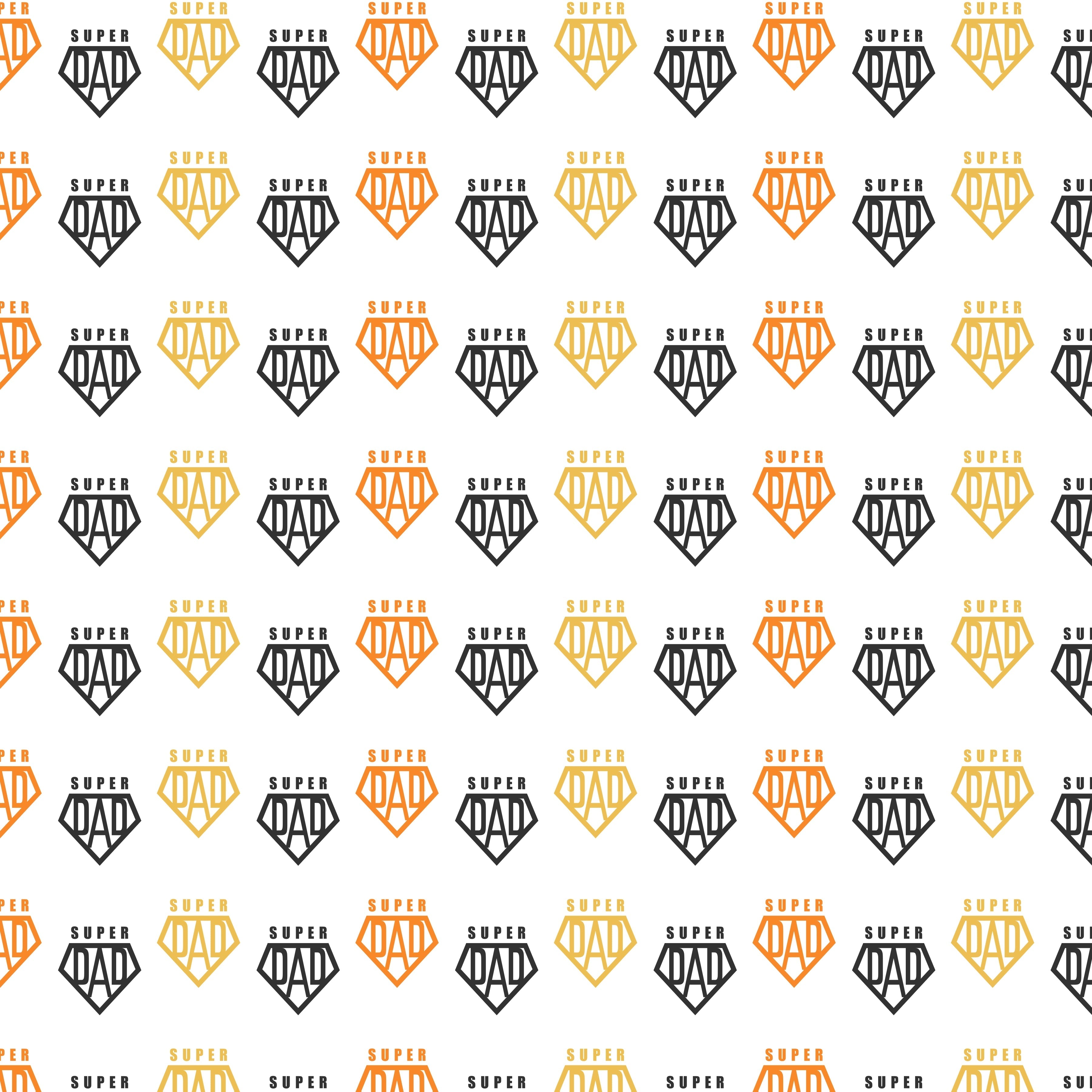 Super Dad Pattern Vinyl 12" x 12" - The Vinyl Haus Main image