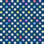 Garden Floral Polka Dots Black Background Pattern Vinyl 12" x 12" - The Vinyl Haus