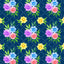 Garden Floral Trellis Pattern Vinyl 12" x 12" - The Vinyl Haus