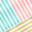Summer Stripes Pattern Vinyl 12" x 12" - The Vinyl Haus