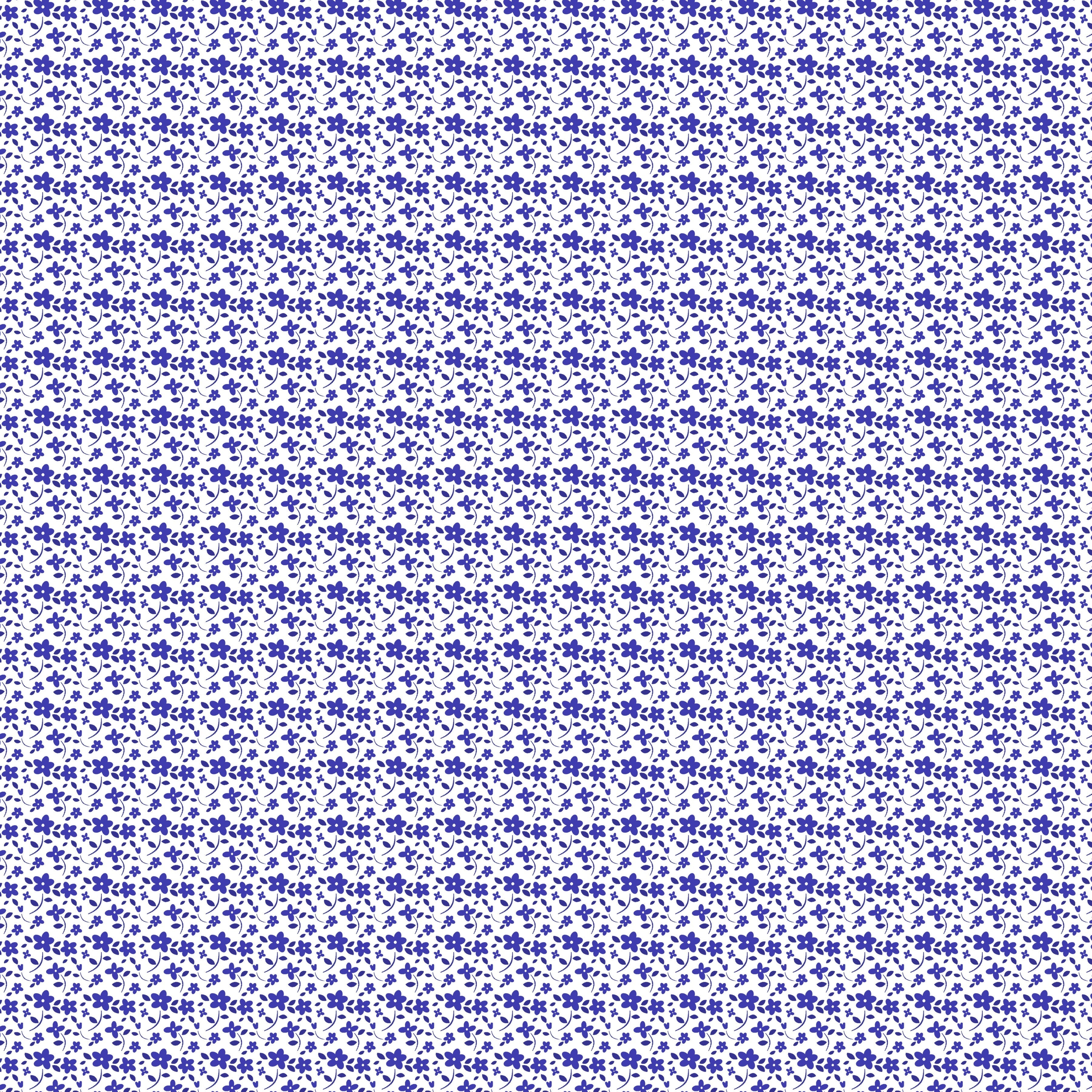 Smaller Purple Flowers Pattern Vinyl 12" x 12" - The Vinyl Haus