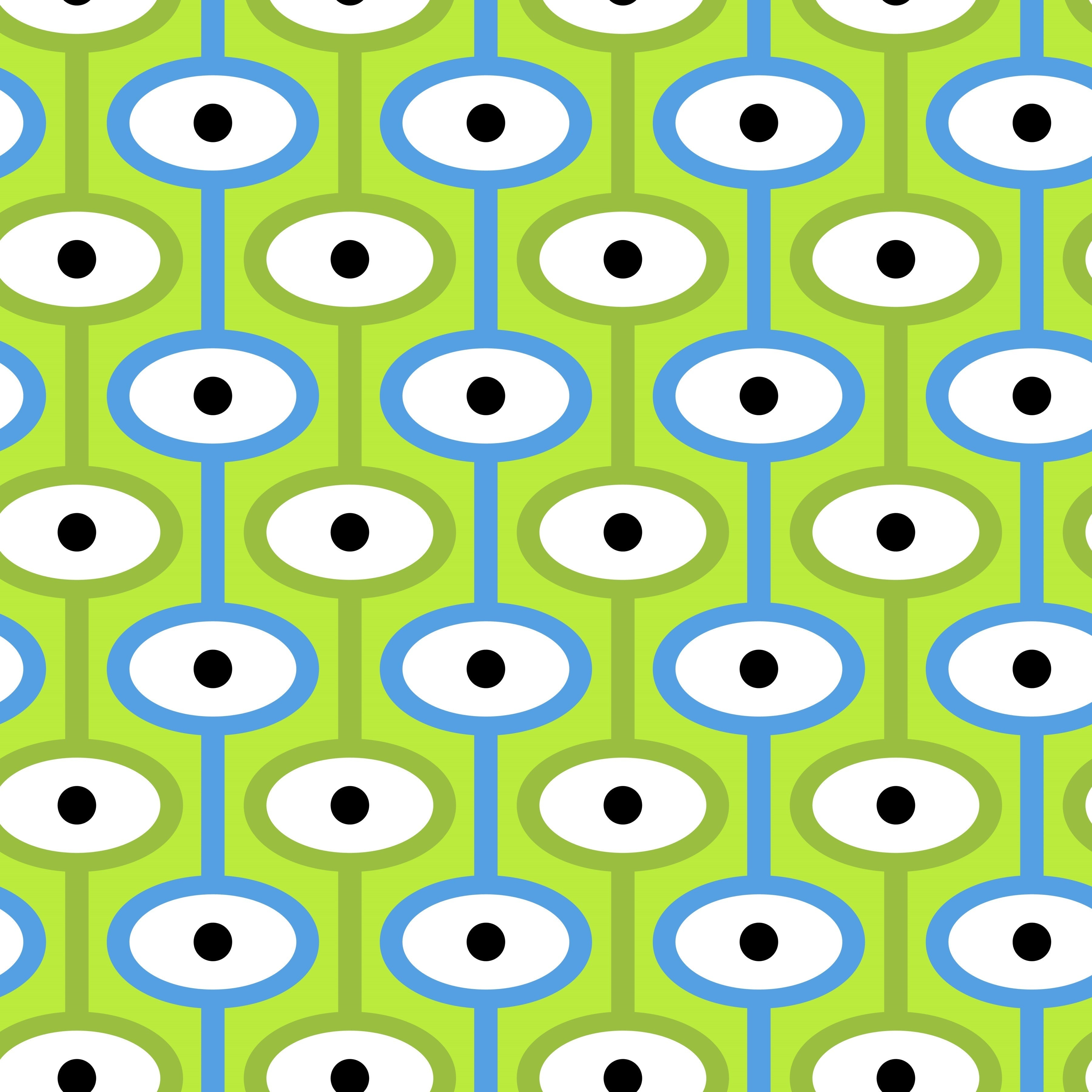 Toy Alien Eyes Pattern Vinyl 12" x 12" - The Vinyl Haus Main image