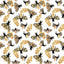 Golden Bees Pattern Vinyl 12" x 12" - The Vinyl Haus