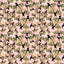 Golden Bees Yellow Background Pattern Vinyl 12" x 12" - The Vinyl Haus