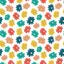 Retro Daisies Small Pattern Vinyl 12" x 12" - The Vinyl Haus
