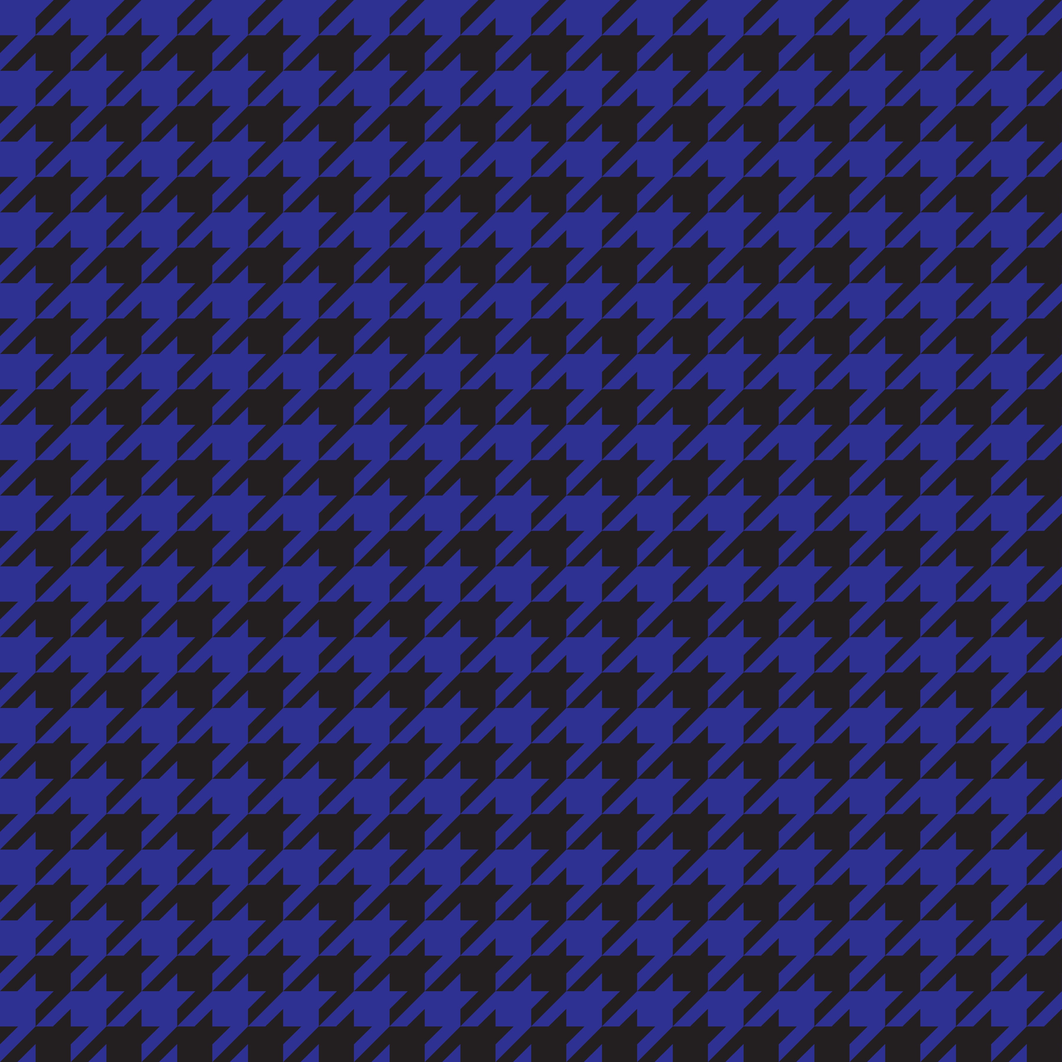 Dark Blue Hounds Tooth Pattern Vinyl 12" x 12" - The Vinyl Haus Main image