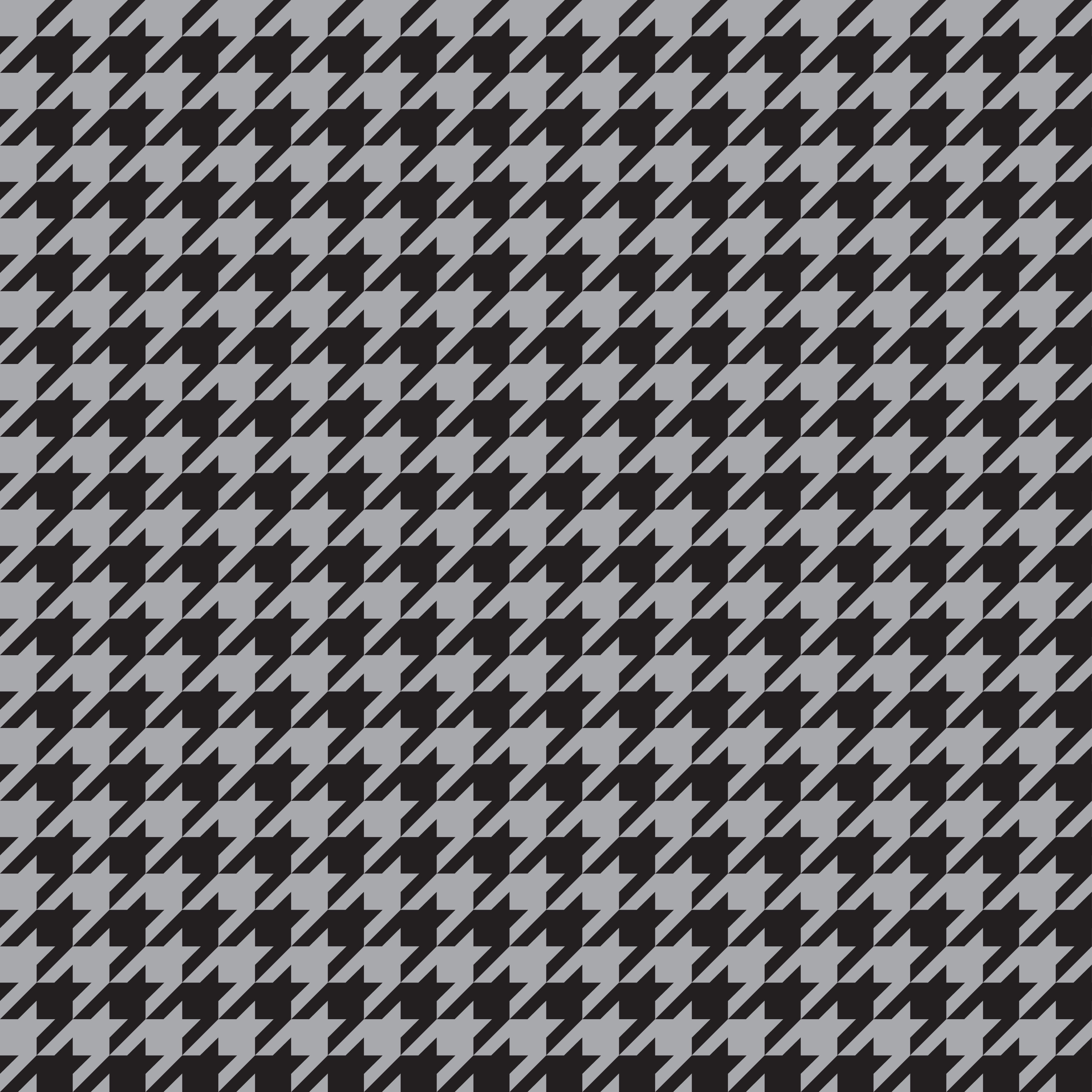 Grey Hounds Tooth Pattern Vinyl 12" x 12" - The Vinyl Haus Main image