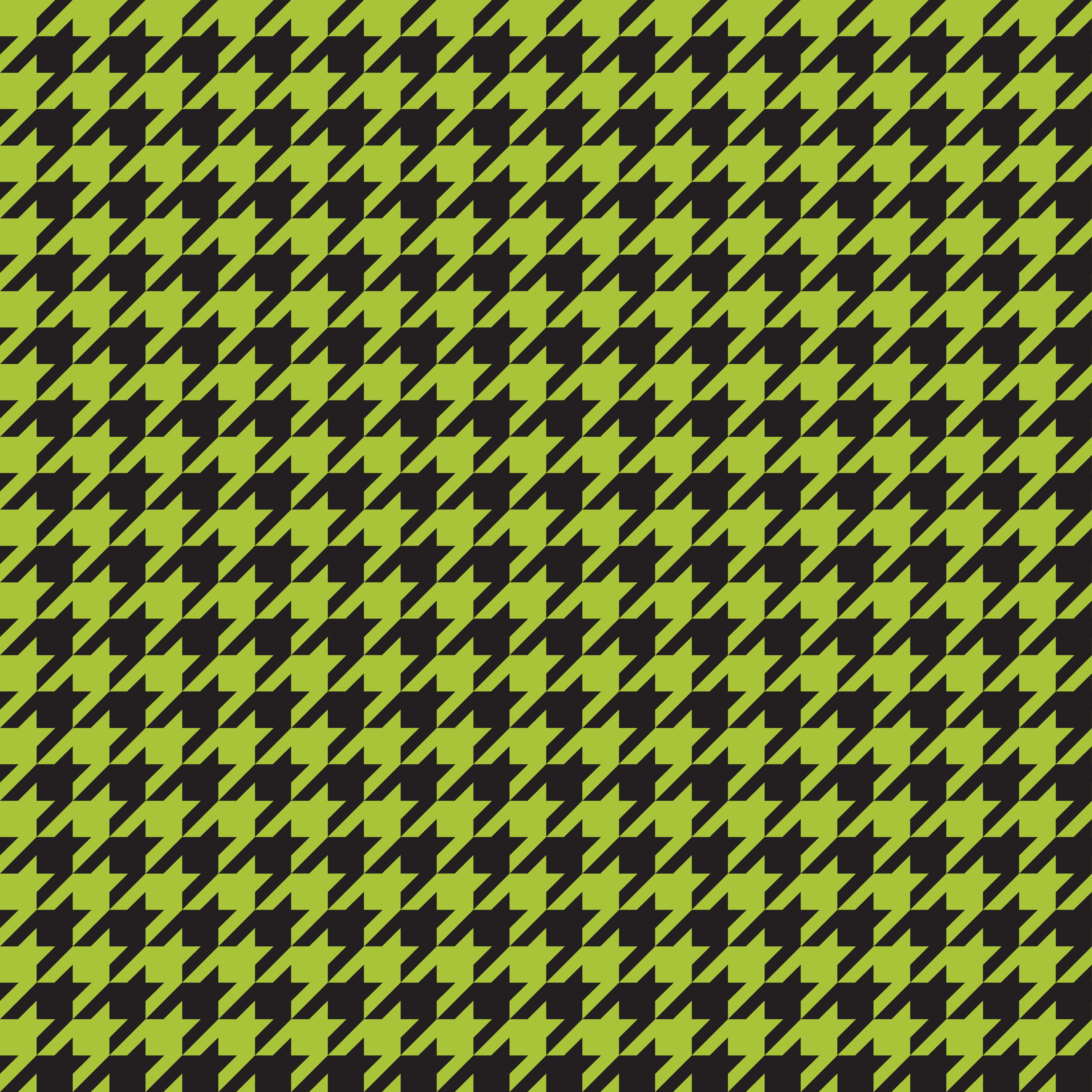 Bright Green Hounds Tooth Pattern Vinyl 12" x 12" - The Vinyl Haus Main image