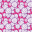 Small Volleyballs Pink Background Pattern Vinyl 12" x 12" - The Vinyl Haus