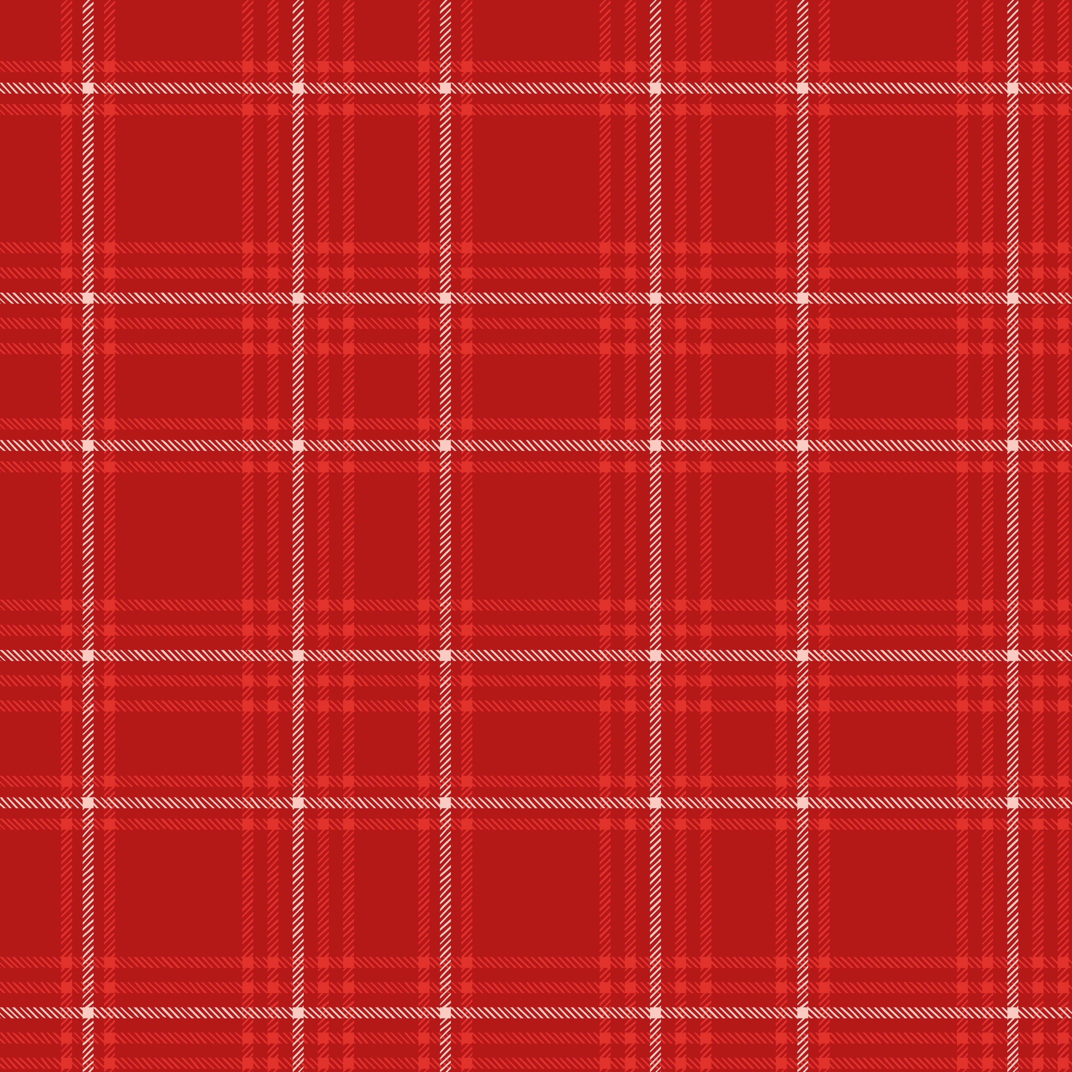 Red Plaid Pattern Vinyl 12" x 12" - The Vinyl Haus Main image