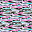 Bright Colored Zebra Pattern Vinyl 12" x 12" - The Vinyl Haus