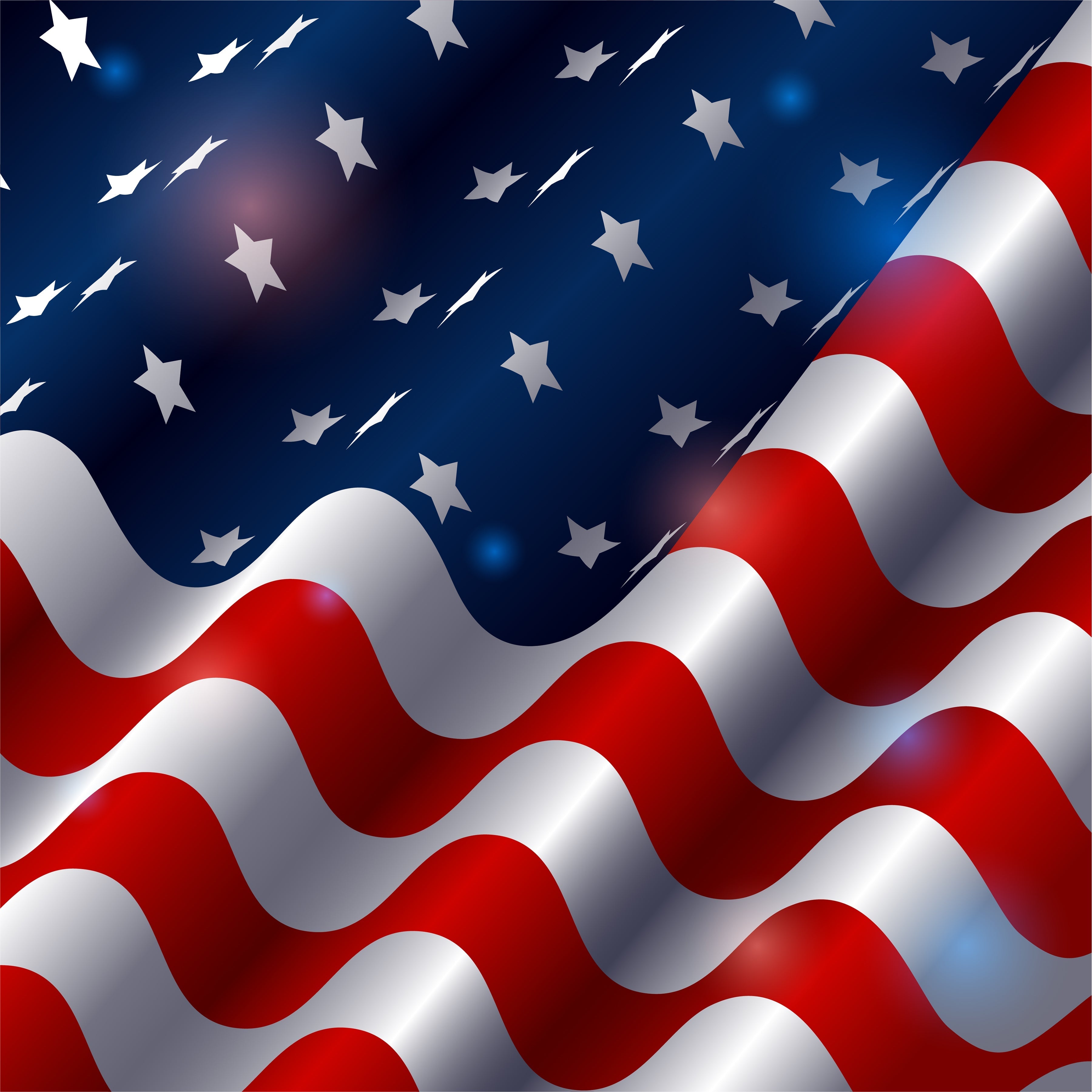 Waving Flag Pattern Vinyl 12" x 12" - The Vinyl Haus Main image