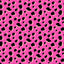 Pink and Black Leopard Pattern Vinyl 12" x 12" - The Vinyl Haus