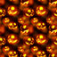 Glowing Jack O Lanterns Pattern Vinyl 12" x 12" - The Vinyl Haus