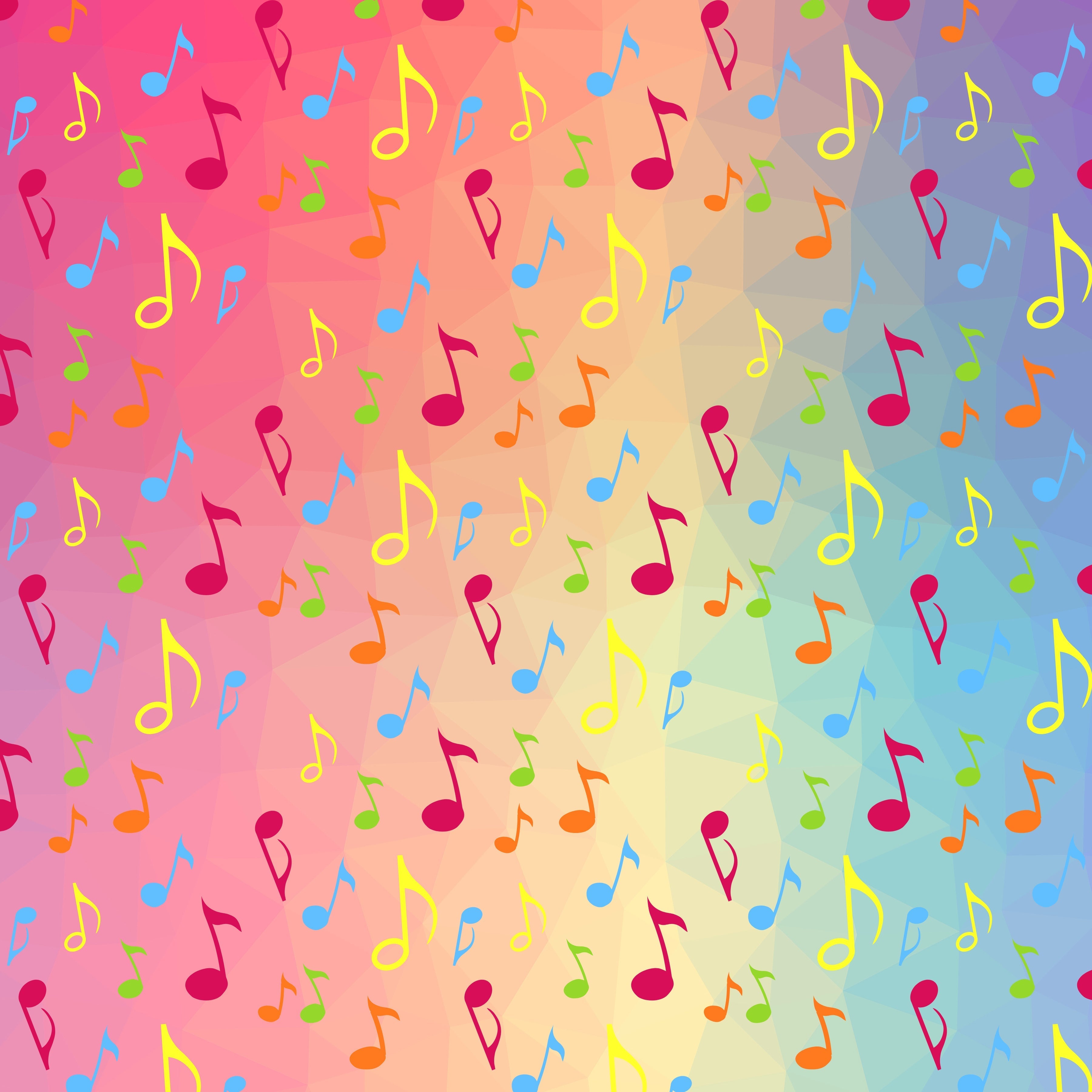 Music Notes Pattern Vinyl 12" x 12" - The Vinyl Haus Main image