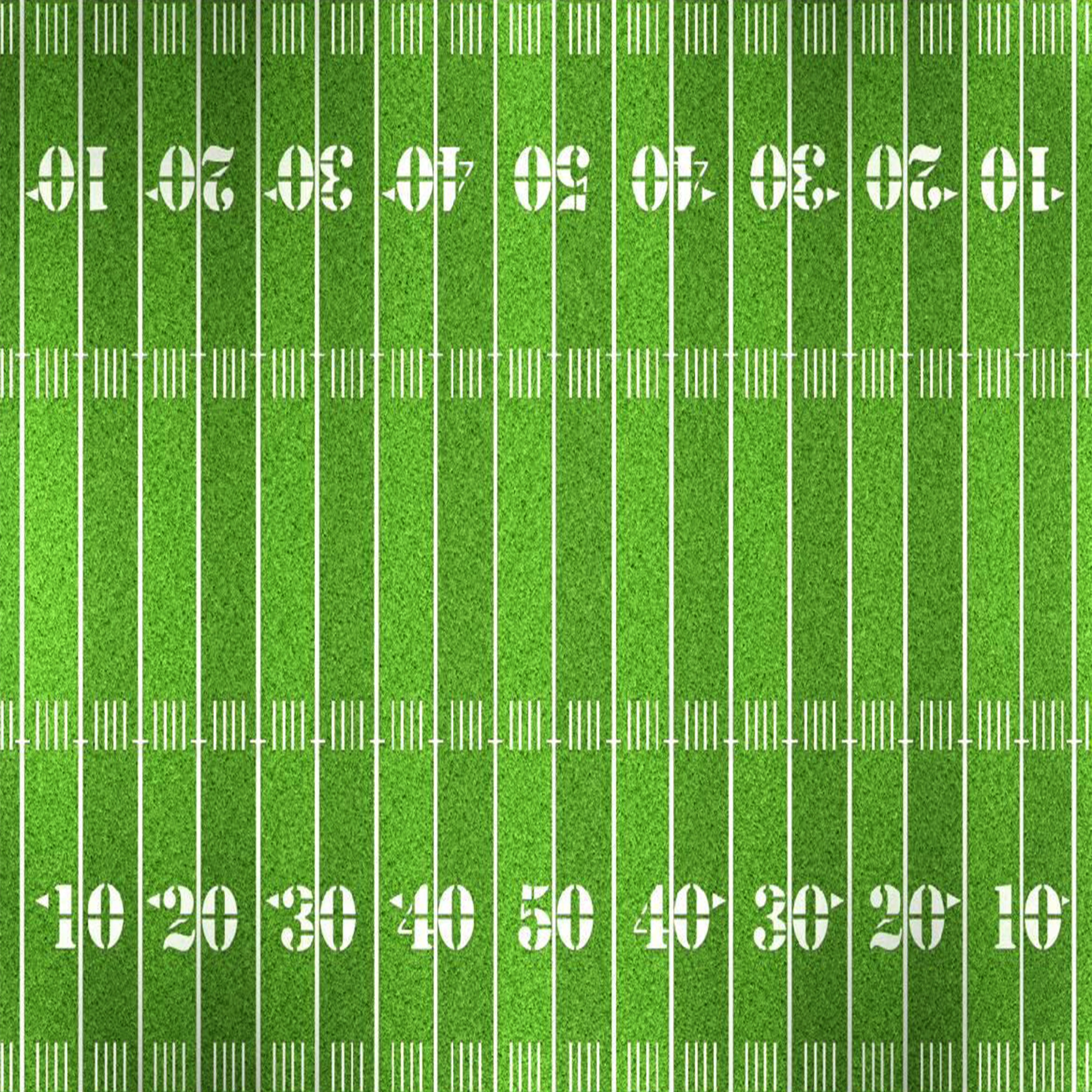 Football Field Patterned Vinyl 12" x 12" - The Vinyl Haus