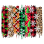 Christmas Brushstroke Patterned Vinyl 12" x 12" - The Vinyl Haus