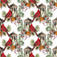 Christmas Cardinals and Lanterns Patterned Vinyl 12" x 12" - The Vinyl Haus