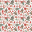 Retro Groovy Christmas Trees Patterned Vinyl 12" x 12" - The Vinyl Haus