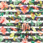 Watercolor floral stripe Pattern Vinyl 12" x 12" - The Vinyl Haus