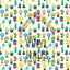 Cactus on White Seamless Pattern Vinyl 12" x 12" - The Vinyl Haus