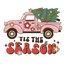 Sublimation Prints - Tis The Season Christmas Truck - The Vinyl Haus