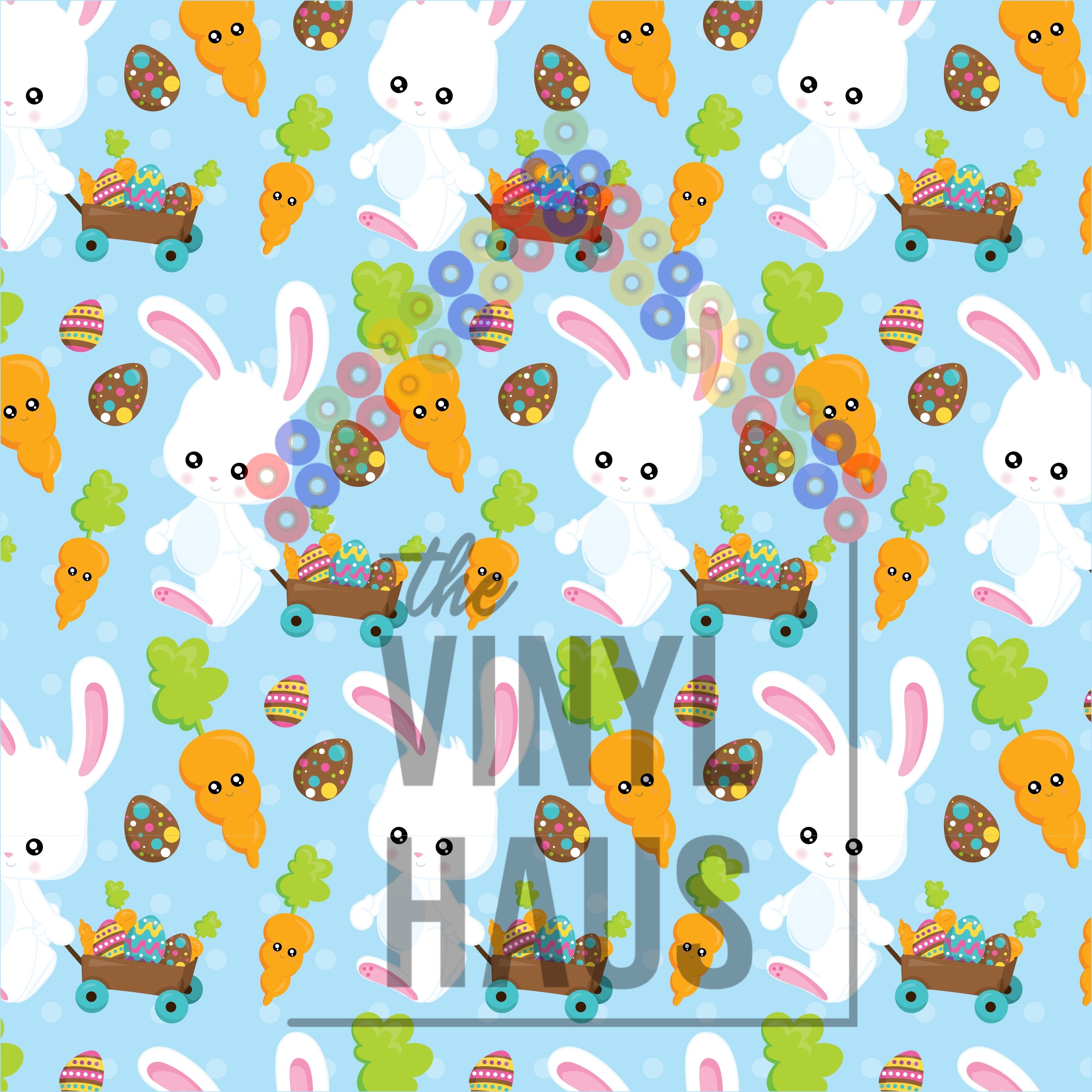 Easter Fun Pattern Vinyl 12" x 12 - The Vinyl Haus Main image