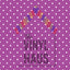Purple Polka Dot Pattern Vinyl 12" x 12" - The Vinyl Haus