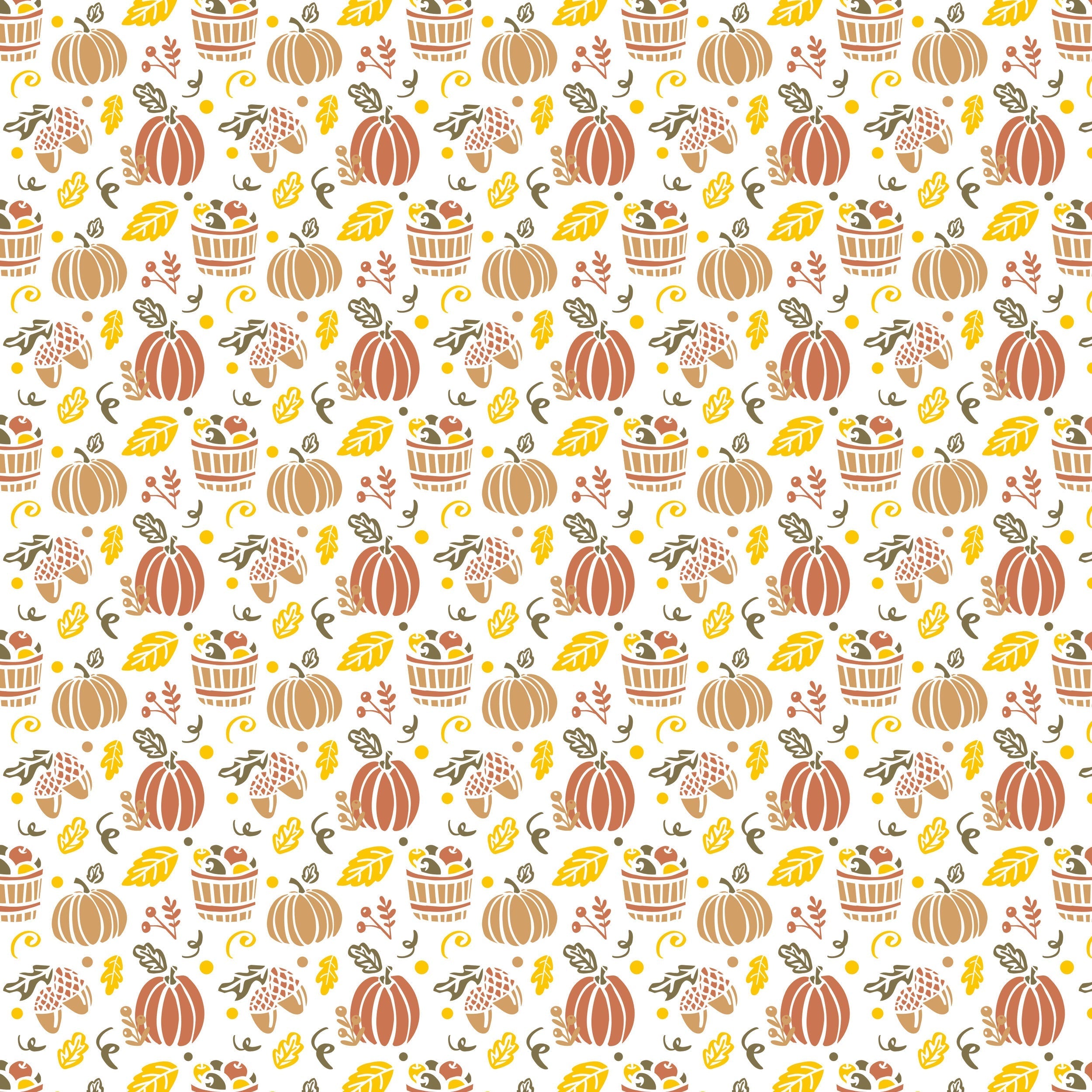 All Things Fall Pattern Vinyl 12" x 12" - Heat Transfer Haus
