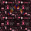 Breast Cancer Pattern Vinyl 12" x 12" - The Vinyl Haus