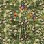 Support Our Troops Pattern Vinyl 12" x 12" - The Vinyl Haus