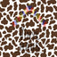 Brown and White Cow Pattern Vinyl 12" x 12" - The Vinyl Haus