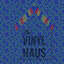 Green Autism Pieces Blue Background Pattern Vinyl 12" x 12" - The Vinyl Haus