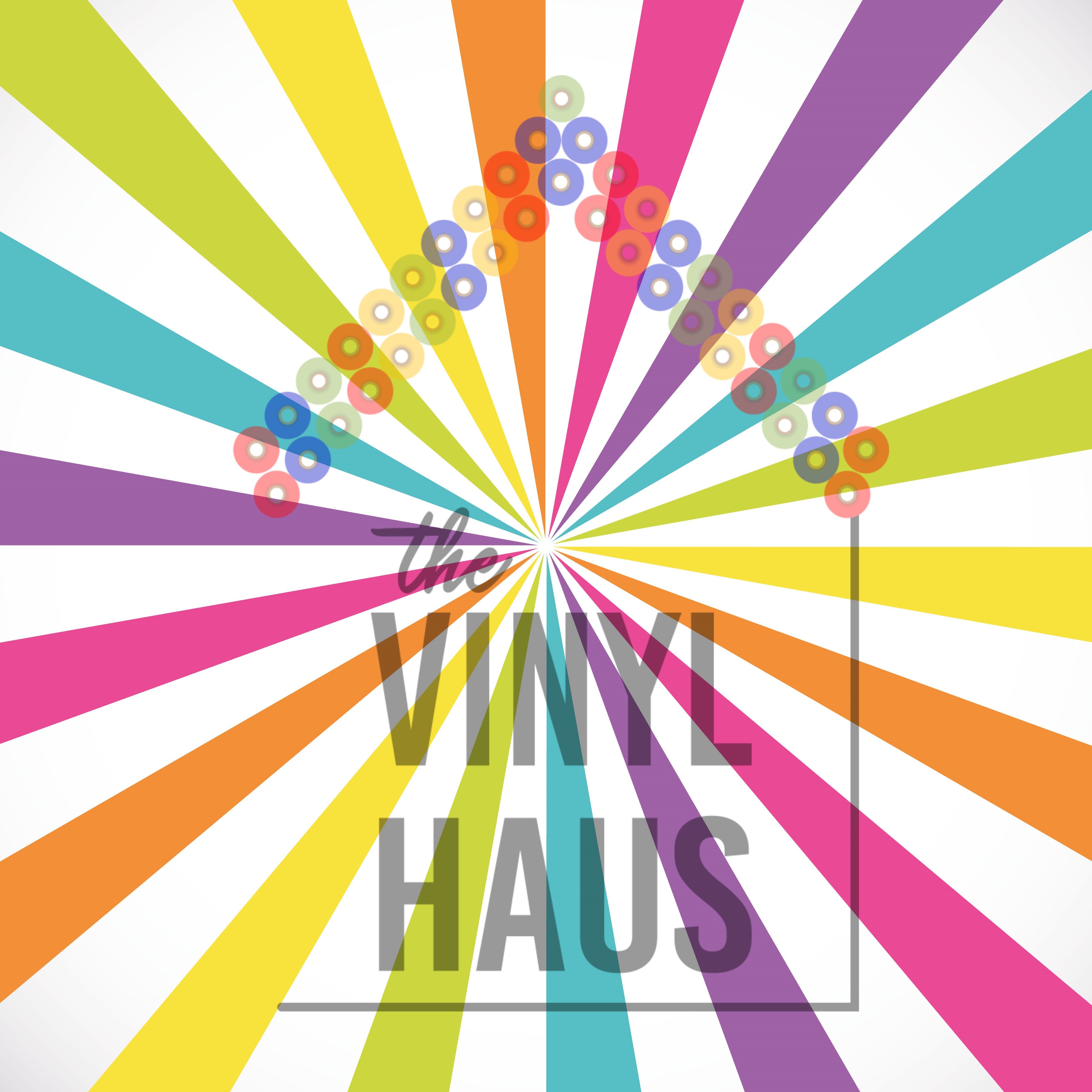Pastel Rainbow Spark PRIDE Pattern Vinyl 12" x 12" - The Vinyl Haus Main image