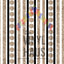 Gold Ornament with Stripes Pattern Vinyl 12" x 12" - The Vinyl Haus