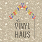 Tan and White Reindeer Pattern Vinyl 12" x 12" - The Vinyl Haus