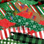 Christmas Brushstrokes Pattern Vinyl 12" x 12" - The Vinyl Haus