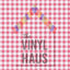 Pink Gingham Pattern Vinyl 12" x 12" - The Vinyl Haus