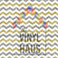 Glitter Chevron White Background Pattern Vinyl 12" x 12" - The Vinyl Haus
