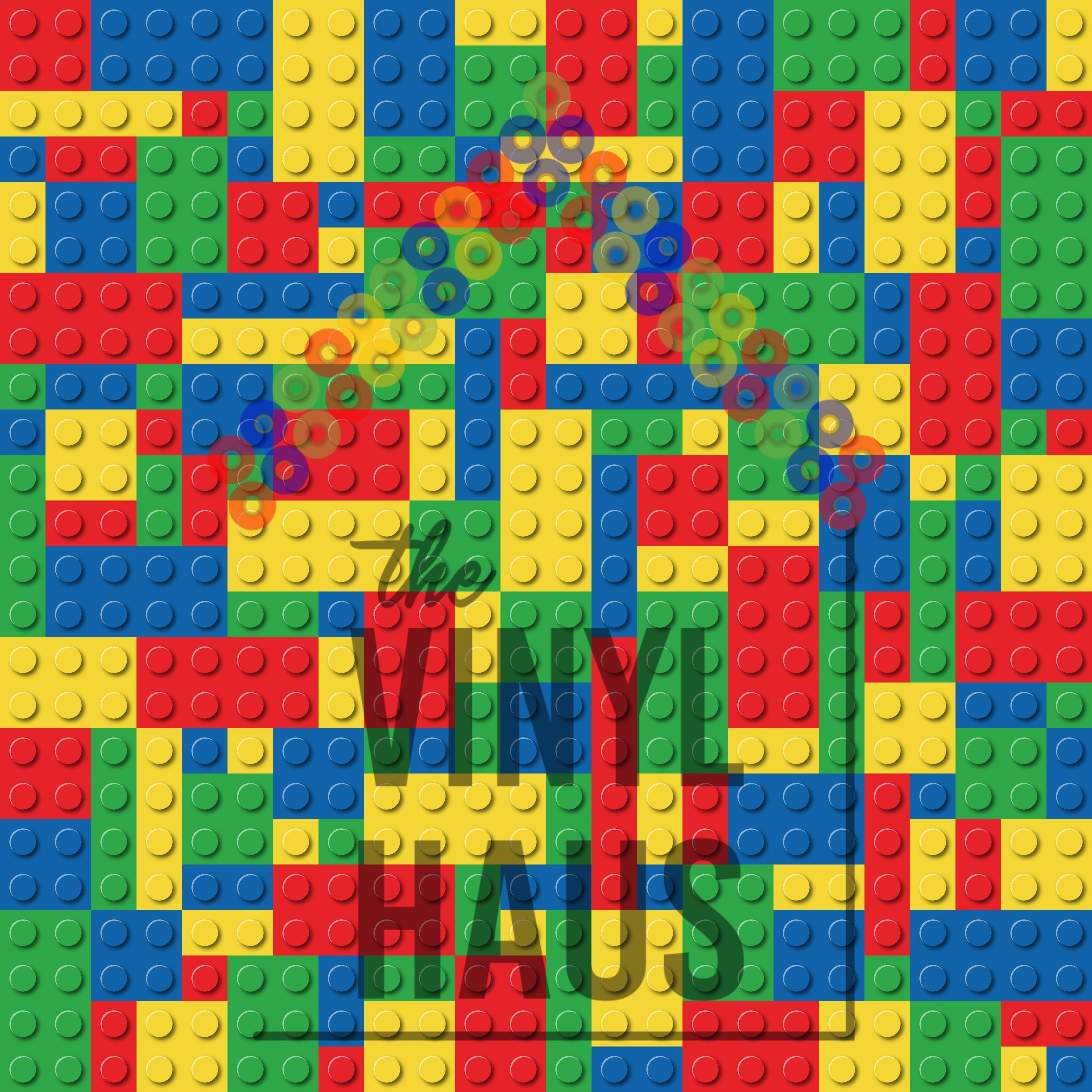 Lego Pattern Vinyl 12" x 12" - The Vinyl Haus Main image