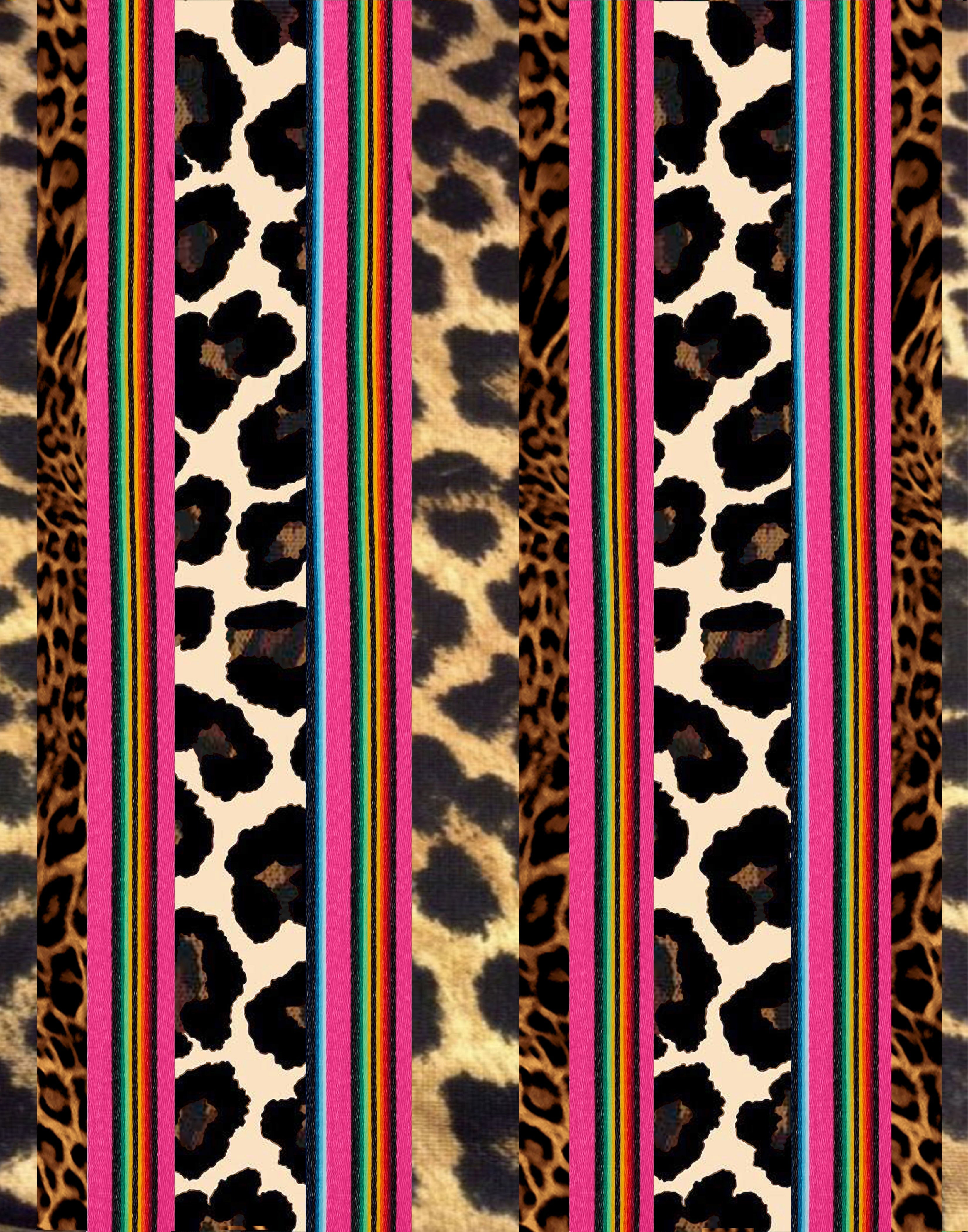 Cheetah, Cow, Serape Pattern Vinyl 12" x 9" - The Vinyl Haus Main image